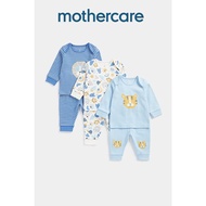 ชุดนอนเด็ก Mothercare Safari Baby Pyjamas - 3 Pack FC040