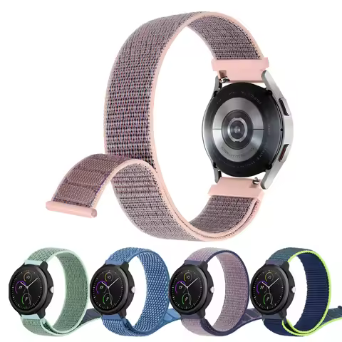 Nylon Strap for Garmin Forerunner 55 245 645 Music Watch Band Bracelet for Garmin Venu 2 Plus/VenuSQ