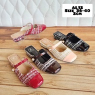 Abbushoes flat shoes women's mules shoes kinanti 2cm - AL 12