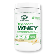 PVL Iso Sport Whey 100% Whey Protein Isolate - 1.9 Lbs พรีเมียมเวย์โปรตีนไอโซเลท สร้างกล้ามเนื้อ ลดไ