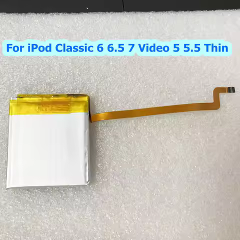 New 2000mAh Square Battery Upgrade Replacement for iPod Classic 6 6.5 7 & Video 5 5.5 Thin Version