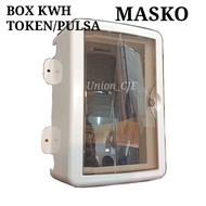 masko box meteran listrik/kotak penutup kwh - box kwh+gembok