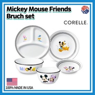 Corelle x Mickey Mouse Friends play Brunch Set/Corelle USA/Dinnerware Corelle set/corelle bowls/Minnie Mouse Plate/Dinnerware/Mickey Mouse bowls/Noodles Soup Bowl/Soup Bow/Ceramic