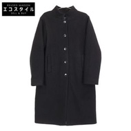 Agnes b. H220 JIG4 黑色立領長外套 2