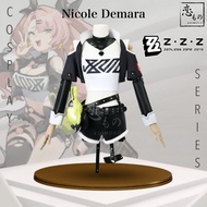 Koimono Nicole Demara Zenless Zone Zero Default Costume Cosplay Acc Set / Nicole Demara ZZZ Cosplay 