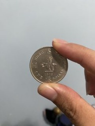 香港一元硬幣 1975年 英女王伊莉莎伯二世