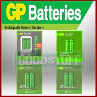 GP RECYKO RECHARGEABLE BATTERY AAA-1000MAH , AA 1300MAH AA 1800MAH