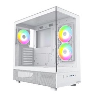 MONTECH 君主 Montech君主 XR 全景玻璃透側機殼 白