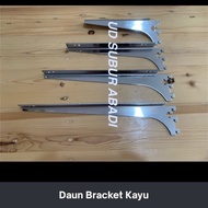 KAYU Leaf Bracket Wooden Shelf Display Shelf 15CM / 20CM / 25CM / 30CM / 35CM