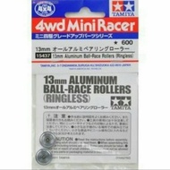 Tamiya 15437 - 13mm Aluminum Ball Race Rollers (Ringless)