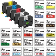 Compatible Brother  Laminated Tape 6mm 9mm 12mm 18mm for PT-H107B PT-H110 PT-E110VP PT-D210 PT-P300B