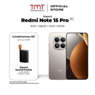Xiaomi Redmi Note 15 Pro 5G Smartphone (8GB RAM + 256GB / 512GB ROM)