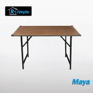 !!!สุดฮิต+ขายดี โต๊ะพับอเนกประสงค์ โต๊ะหน้าไม้ รุ่น Maya แบรนด์ R-Simple ของแท้ 100% พร้อมส่ง!!! ส่งตรงจากบริษัทฯ