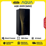 Aqua Kulkas 1 Pintu Kapasitas 180 Liter Hemat Daya AQR-D225 (MSG) Garansi Resmi