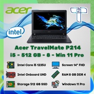Include PPN# Acer Travelmate P214 Laptop Notebook - i5 - 512 GB - 8 -
