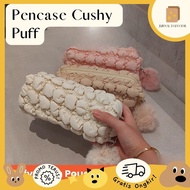 Daffodil Journal - LUNA Puffy Foam Pouch Handbag Pillow Pouch Stationery Pouch Skincare Set Pencil C