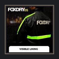 FOXDRY Raincoat 05 Rain Coat Rainsuit Baju Hujan Motorcycle Bike Outdoor Waterproof Rain Jacket Jake