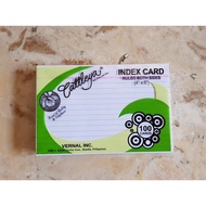 Cattleya White Ruled Index Card 3×5/4x6/5x8 by 25s/50s/100s