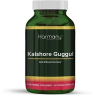 Kaishore Guggul, Harmony Nutraceuticals, Traditional Ayurveda 120 Vegetarian Capsules 0744