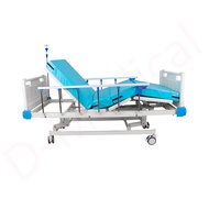 เตียงผู้ป่วย มือหมุน 3 ไก Bcos R03 ราวสไลด์