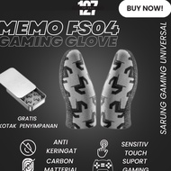 LAYAR Original MEMO FS 4 Finger Gloves, 2 pcs Finger Gloves, Anti-Slip Sensitive Touch Screen Thumb 