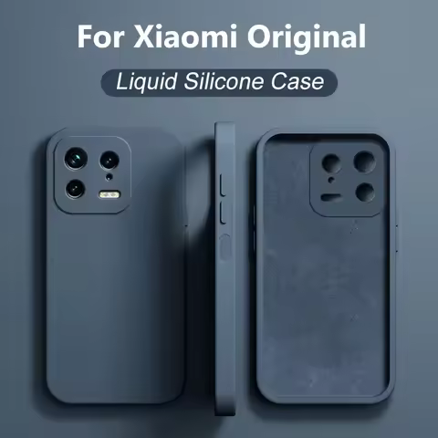 Phone Case For Xiaomi 13 Case Original Liquid Silicone For Xiaomi Mi 13 Mi13 Pro Mi 13 Ultra Protect