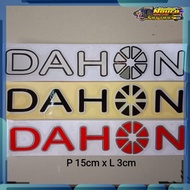 Sticker Sticker cutting sticker DAHON dahon good