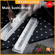 Maki Sushi Mold DIY Japanese Non-stick Sushi Roll Maker with lid rice Gimbap 细卷寿司模具家用DIY自制日式料理便当紫菜包饭
