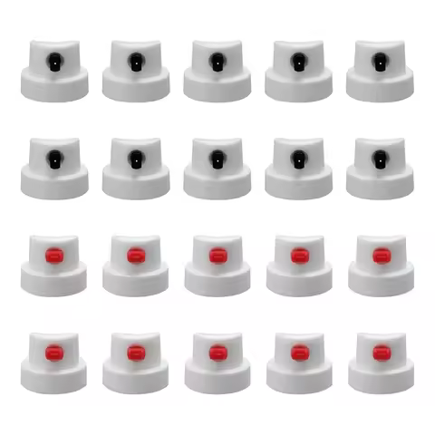 Spray-Paint Caps Fit Female Cans,Flat Jet Caps Spray-Can Nozzle-Calligraphy Spray-Paint Nozzles Spra