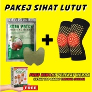 Pakej Sihat Lutut Sarung Lutut Terapi Magnetik Knee Patch kebas Lenguh kaki ibu berpantang Sarung ka