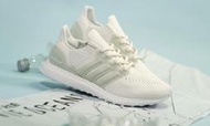 iShoes正品 Adidas Ultraboost 6.0 DNA x Parley 男鞋 白 綠 跑鞋 FZ0250