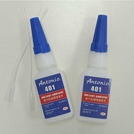 [Antonio 401] Pelekat Segera/ Gam Super/ Instant Adhesive/ Super Glue (20g)