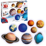 Ravensburger Solar System 540 Piece - 9 Planets 3D Jigsaw Puzzle