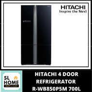 {KL & Klang Valley Area Only}HITACHI R-WB850P5M French Bottom Freezer 4 Door 700L REFRIGERATOR
