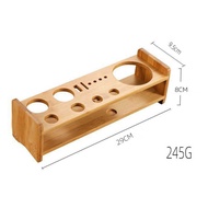 Buntot Bartending Set Wooden Stand Tabletop Portable Stable Buntot Shaker Stand For Party Wedding H