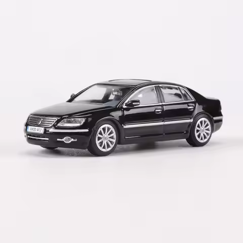 GCD 1:64 Phaeton Typ 3D Mk5 GP5 Black / Silver Diecast Alloy Model Car