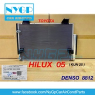 DENSO COOL GEAR DI447770-5210 TOYOTA HILUX VIGO 2005 KUN25 KUN26 CONDENSER 446700-8812/8810