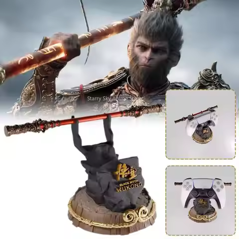 Black Myth Wukong Game Controller Stand Non-slip Base Resin Hand-painted Game Character Ornaments fo