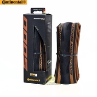 Continental GP5000 GP 5000 700x25 Clincher Black Transparent Tan Wall Gum Wall Happy Cycling Tire