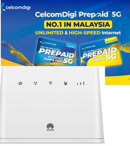 Huawei B310As-852 4G modified WiFi modem free sim Digi RM1