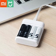 online Bundle Sale 4Pcs/Lot Xiaomi ZMI ZI7 ZI5 AAA AA 700mAh 1800 mAh Rechargeable Ni-MH Battery Pow