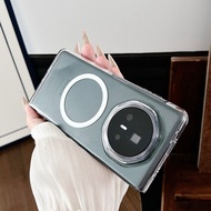 For Honor Magic V3 V 3 MagicV3 Case Ultra Thin&Light Crystal Transparent Magnetic PC Hard Flip Phone