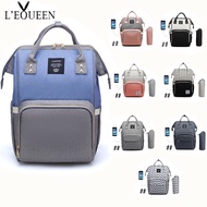 ♞┋✆LEQUEEN Baby Diaper Bag Large Capacity Travel Backpack Maternity Wet Bag Waterproof Pregnant Bag