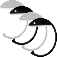 4 Pcs Purse Hook for Table Handbag Hanger Under Desk Purse Hook Aluminum Alloy Desk Hanger Hook C-St