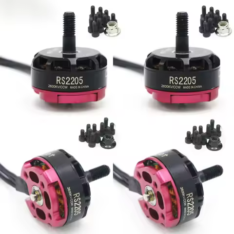 Rctosky 1 / 2 / 4pcs Mitoot RS2205 2300KV 2600KV Brushless Motor CW CCW for Rc QAV200 210 250 FPV Qu