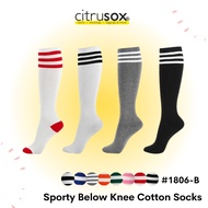 Citrusox Cotton Below Knee High Socks (22-25 cm) s1806-B