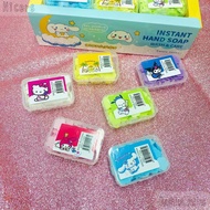 Portable Hand Soap, Soap Paper, Box Travel Disposable Hand Soap Hand Washing Flower Sanrio