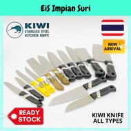 (Ready Stock) Kiwi Knife Original Thailand Kiwi Stainless Steel Knife Set PIsau Kiwi Pisau Thailand 