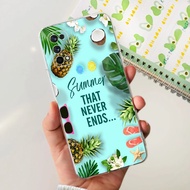 เคสสำหรับ Realme 7 Pro เคส RMX2170พิมพ์ลายดอกไม้แมวน่ารักเคสโทรศัพท์ TPU แบบน่มซิลิโคนใสสำหรับ Realm