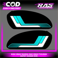 Cb 100 cb 125 tank sticker - cb air brush striping cb herex sticker cb 100 tank striping